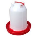 Red and White Drinker - 6 litres 